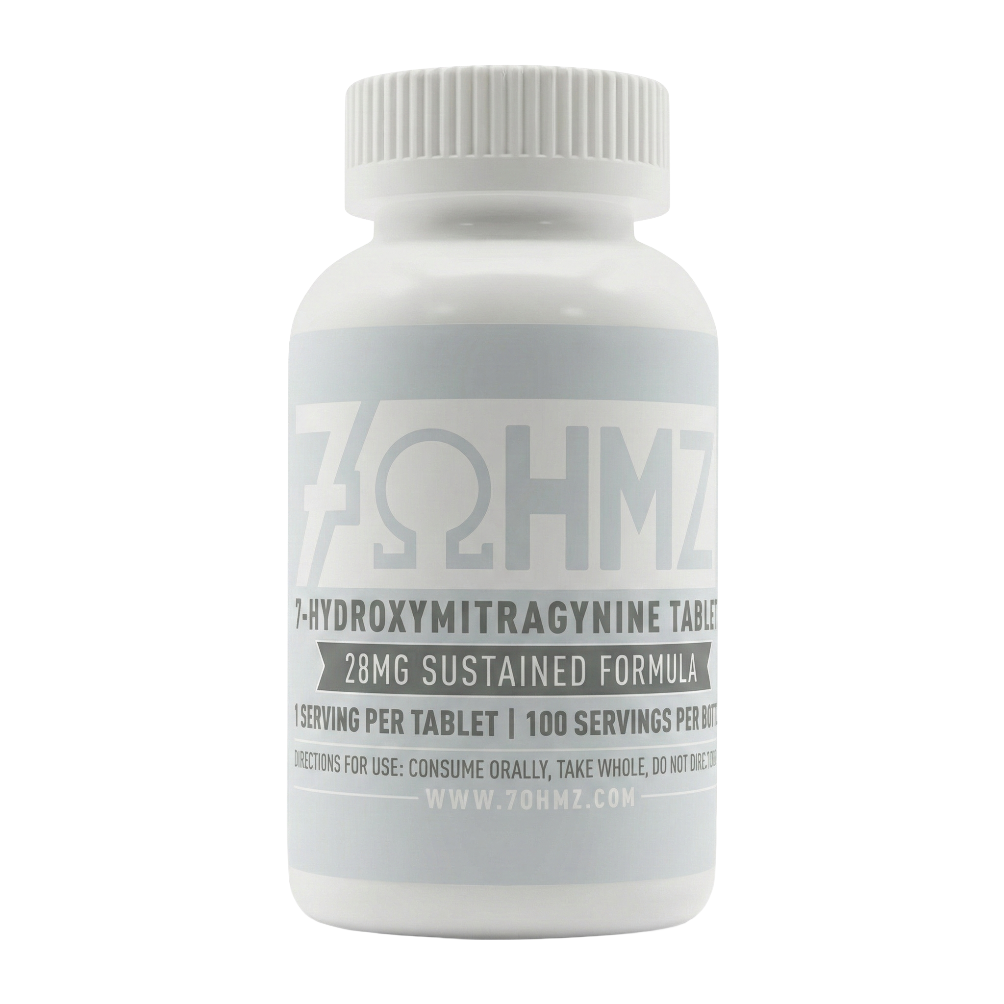 7OHMZ Sustained Formula 28mg Extended Release Tablets (100-Count Bulk)