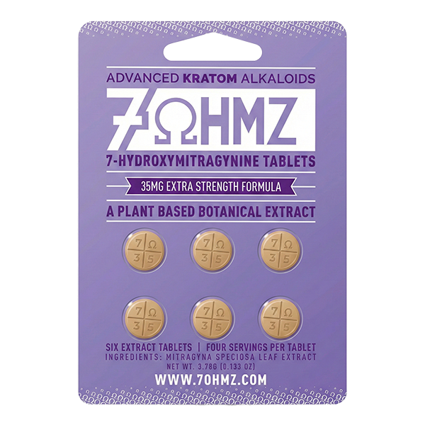 7OHMZ 35mg Extra Strength  Tablets (6ct Pack)