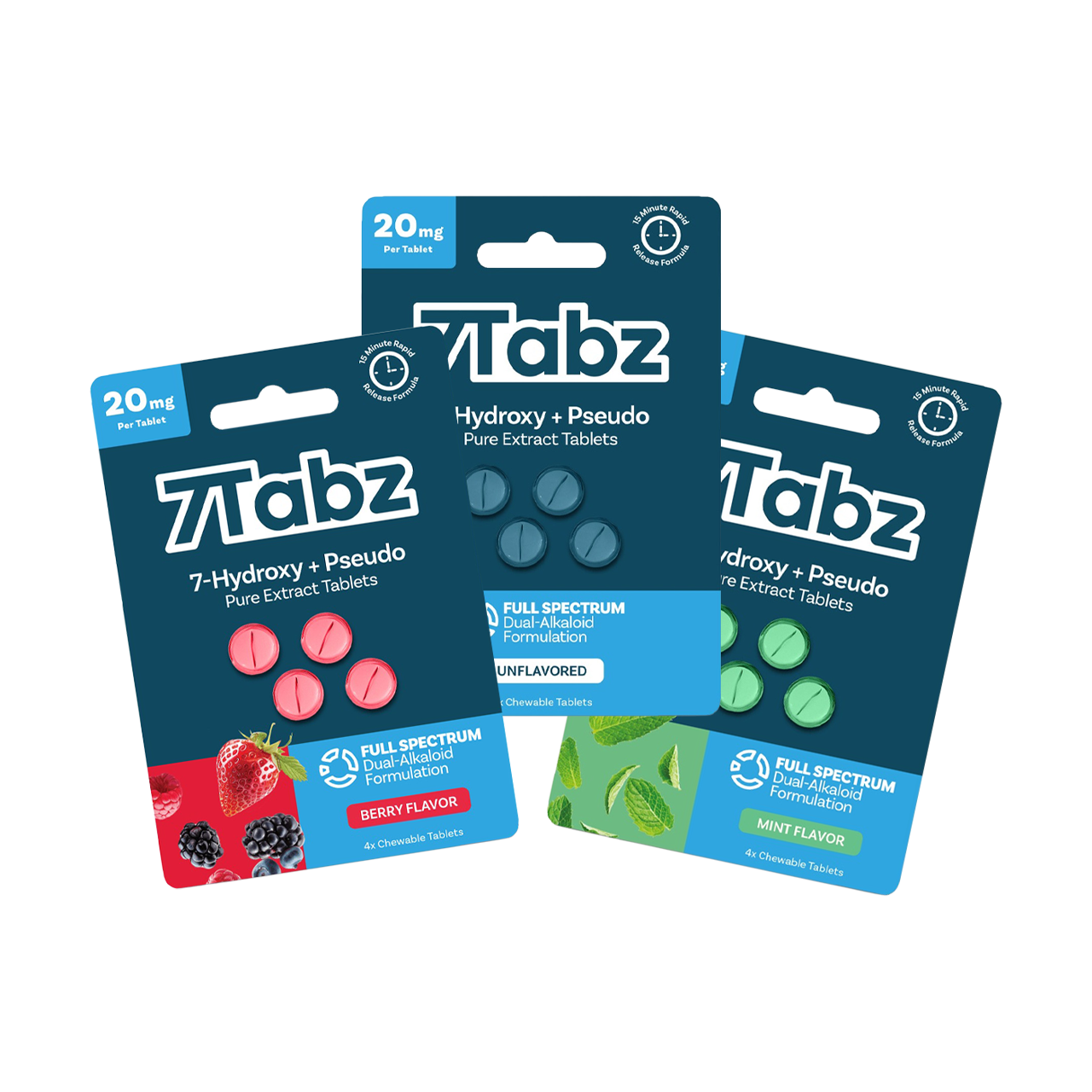 7Tabz 20mg 4 Count