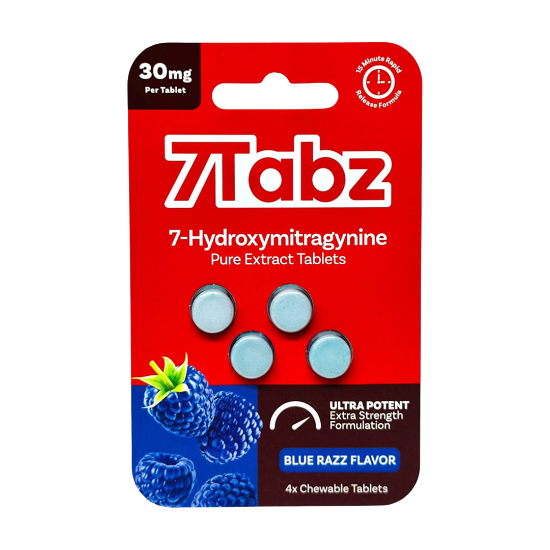 7Tabz Pure Extract Chewable Tablets 30mg (4 Count Pack)