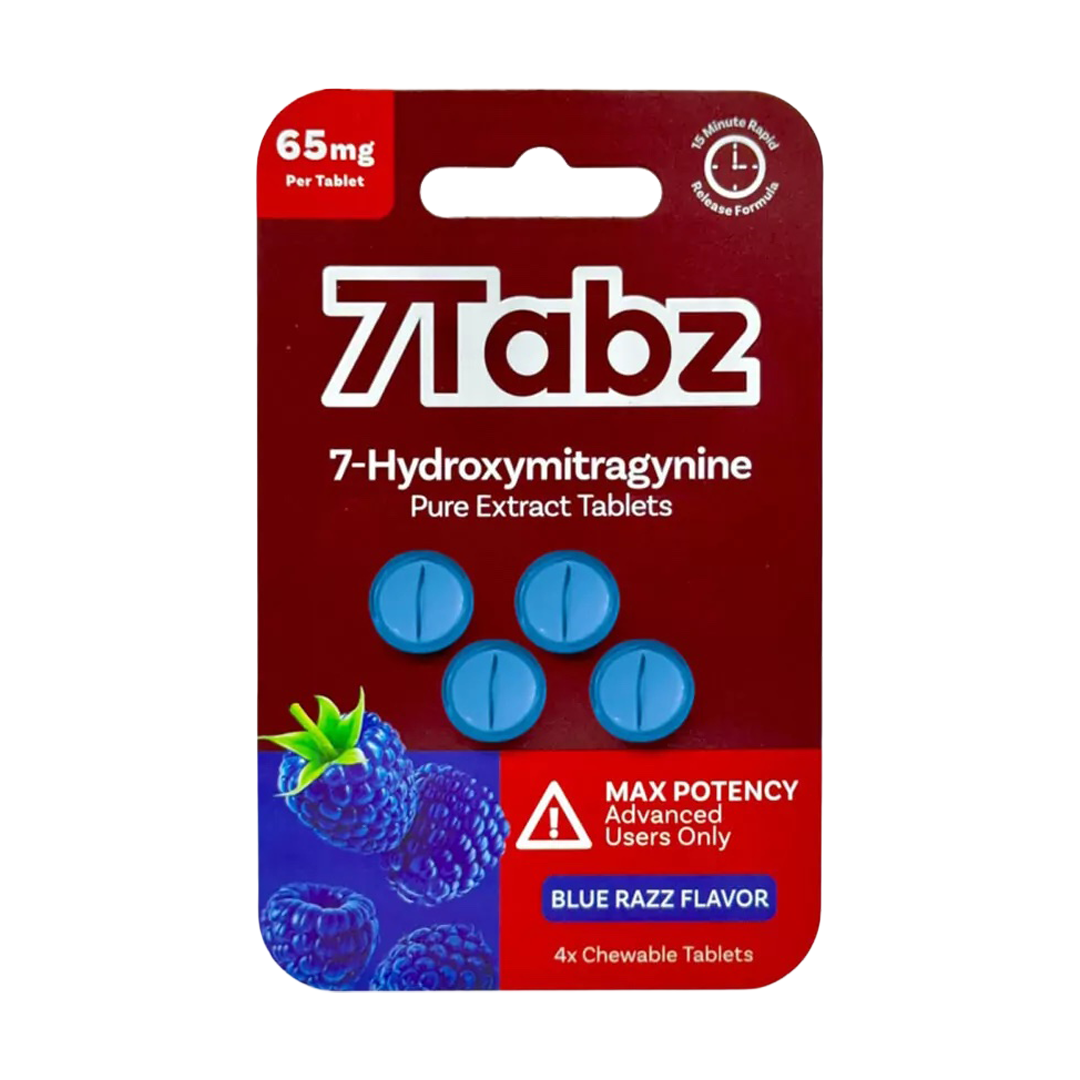 7Tabz 65mg 4 Count - Blue Razz