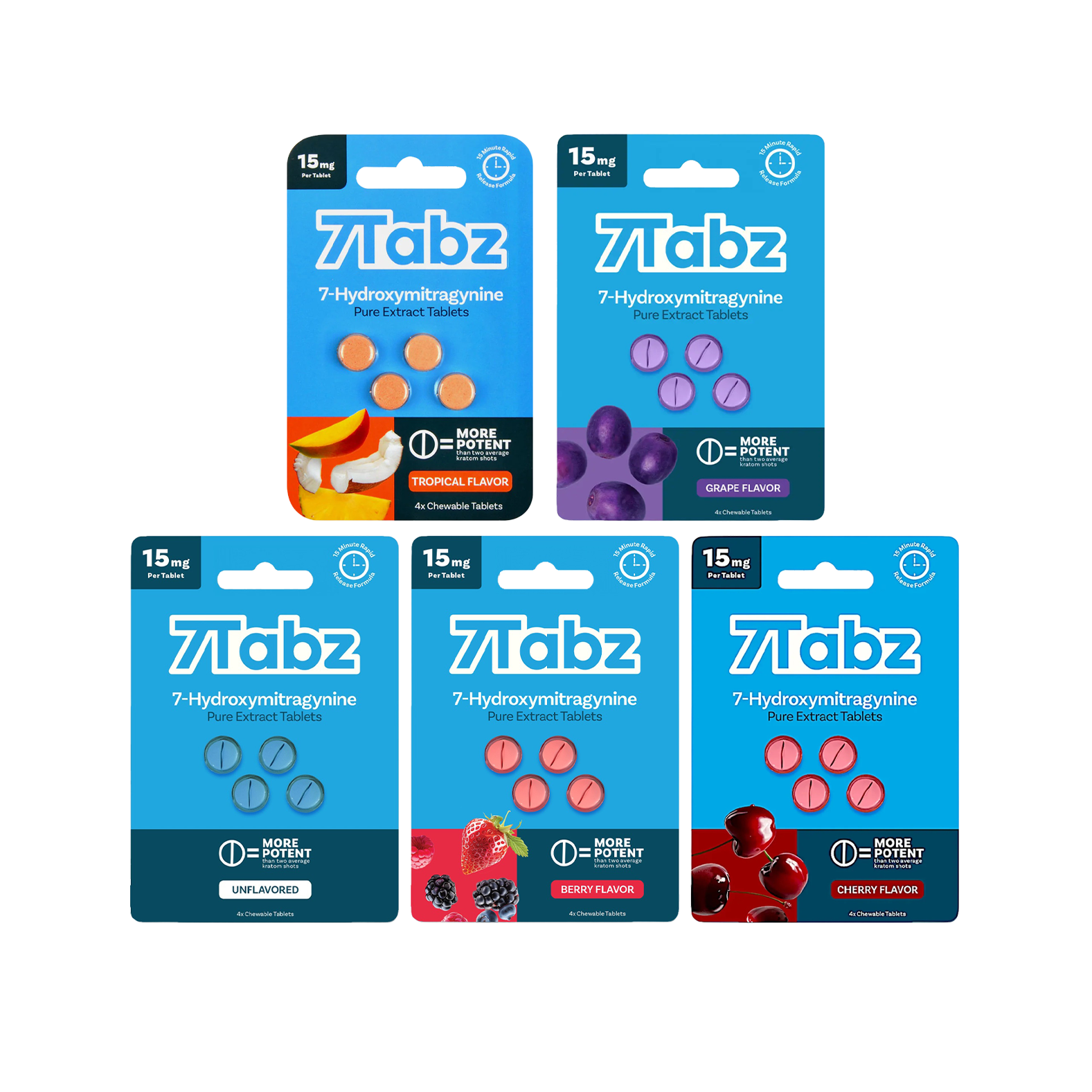 7tabz 15mg 4 count