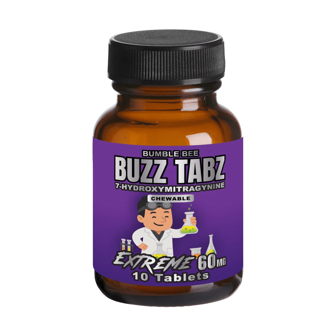 Bumble Bee Buzz Tabz Extreme (5ct / 10ct / 20ct) - 60mg  Chewables