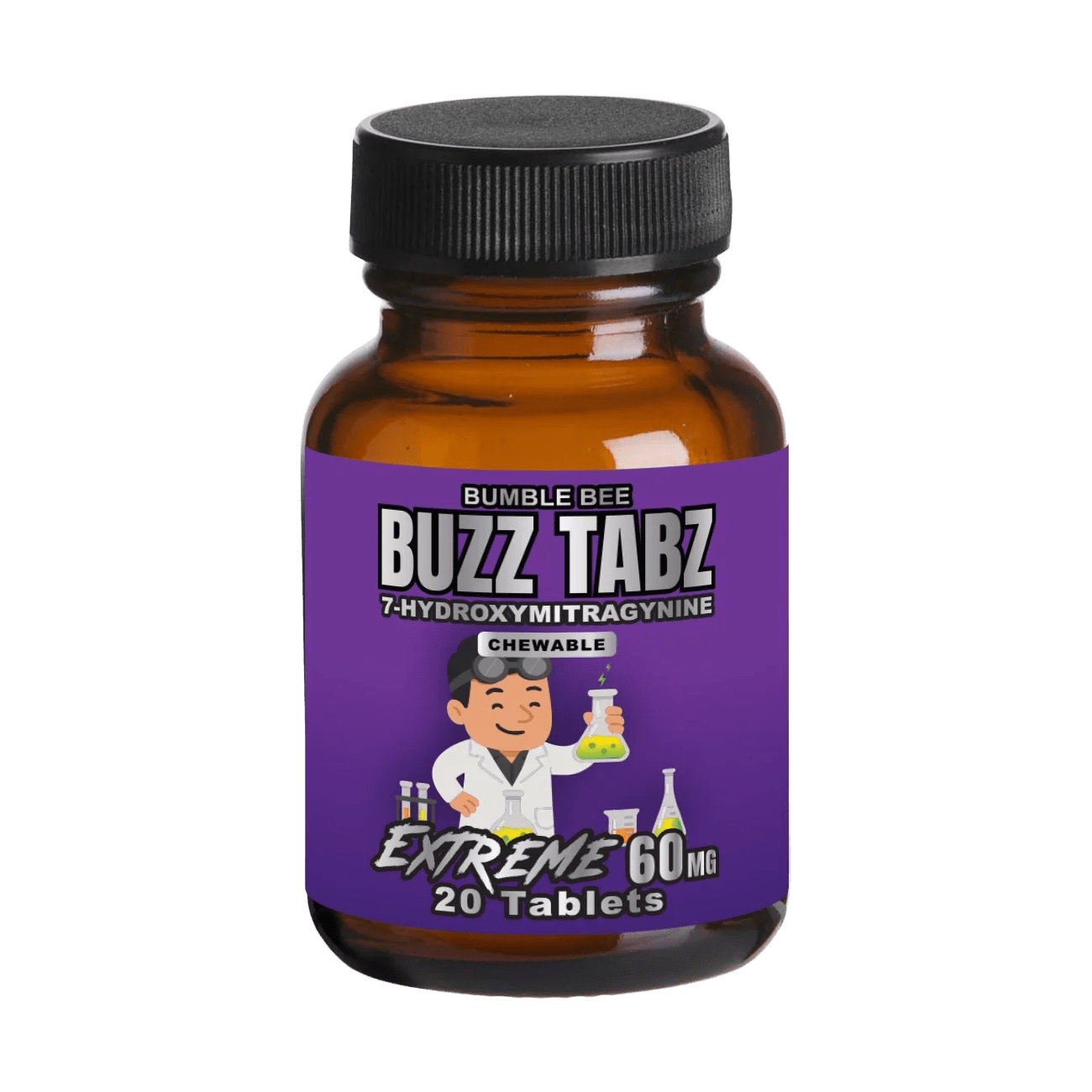 Bumble Bee Buzz Tabz Extreme (5ct / 10ct / 20ct) - 60mg  Chewables