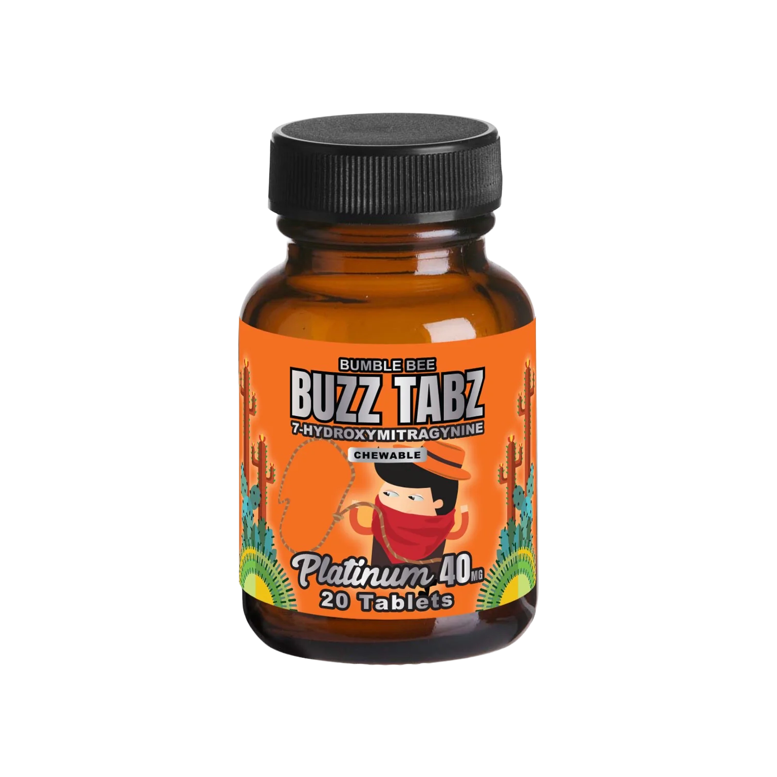 Bumble Bee Buzz Tabz Platinum 40mg -  Chewable Tablets