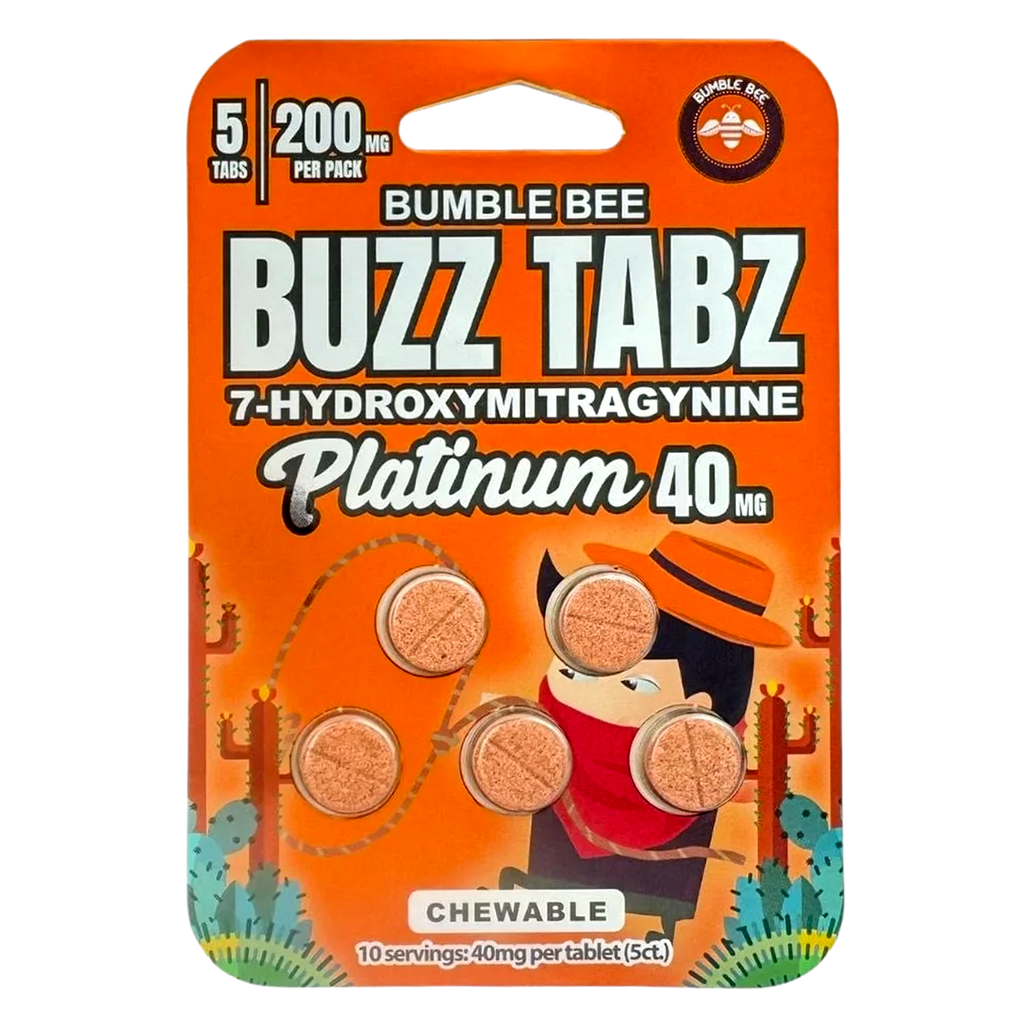 Bumble Bee Buzz Tabz Platinum 40mg -  Chewable Tablets