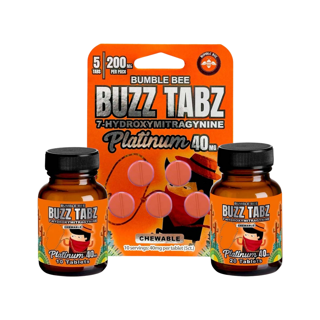 Bumble Bee Buzz Tabz Platinum 40mg -  Chewable Tablets