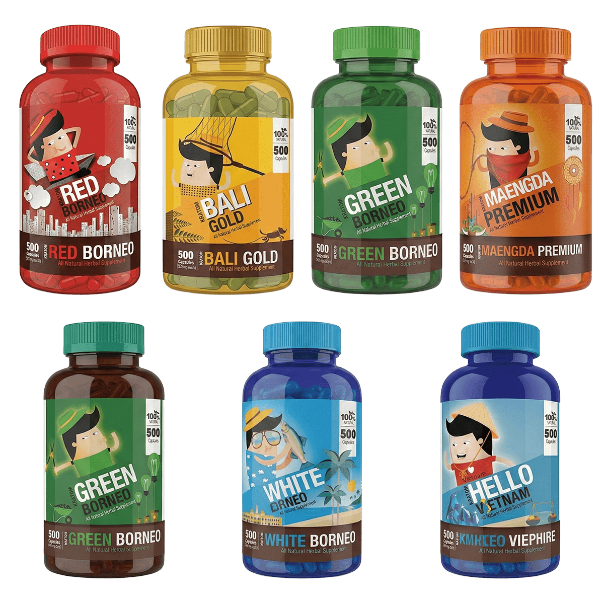 Bumble Bee Capsules 500 Count